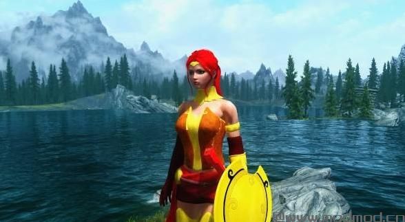 上古卷轴5：天际MOD 【应求】粉丝向模组：皮拉套装和武器