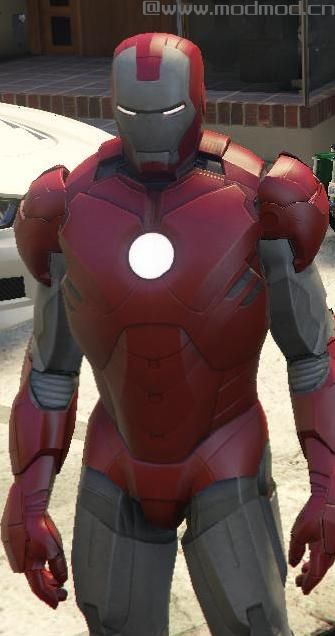 侠盗猎车手5「GTA5」Mod: Iron Man MK4 by JR59 Retexture