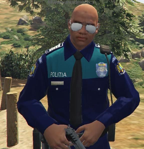侠盗猎车手5「GTA5」Mod: Ofiter Politia Romana // Roumanian Police Officer [PED]