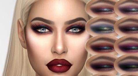 模拟人生4MOD FRS Scarlett Eyeshadow 眼影