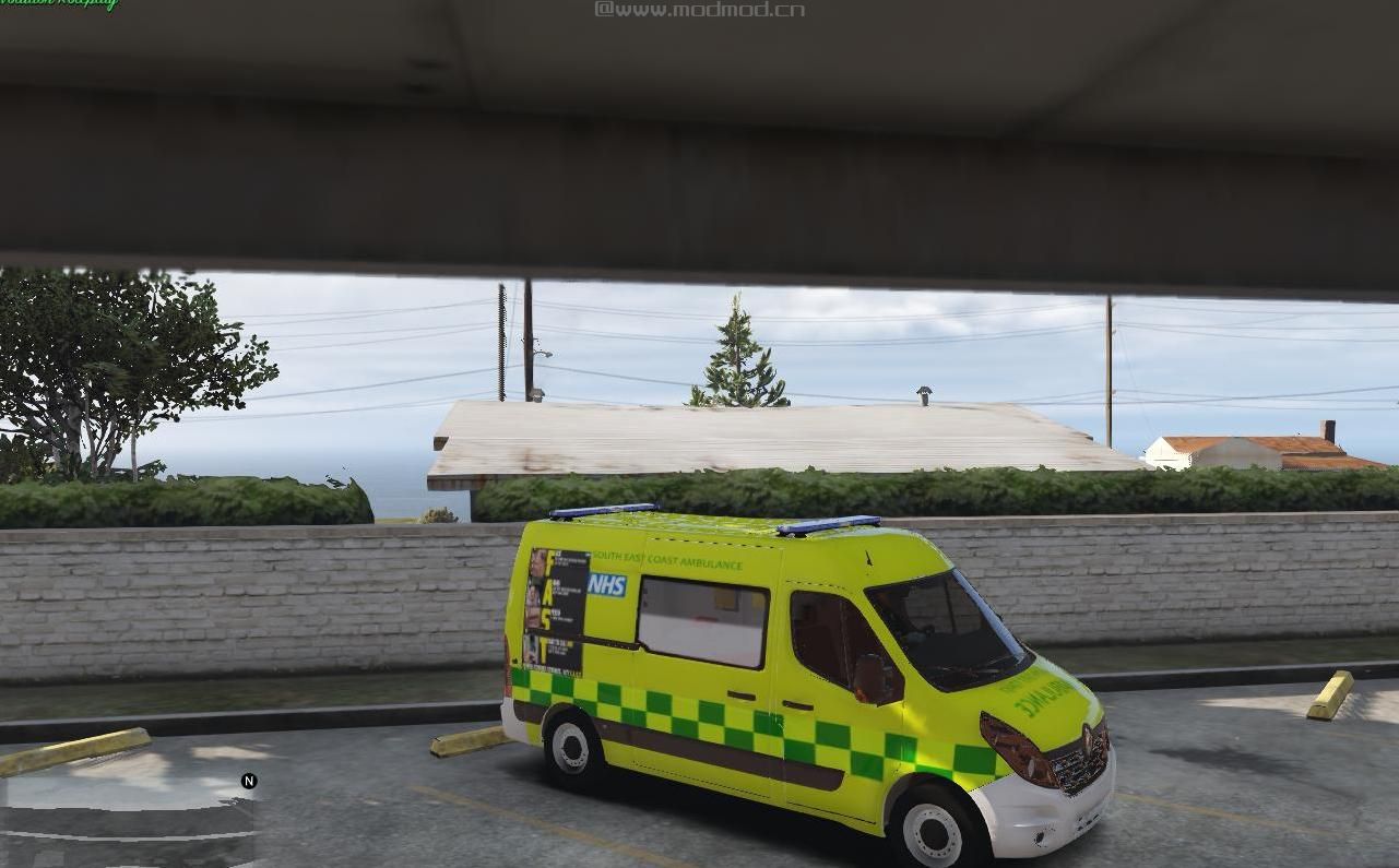 侠盗猎车手5「GTA5」Mod: A Very Different UK Ambulance for you all