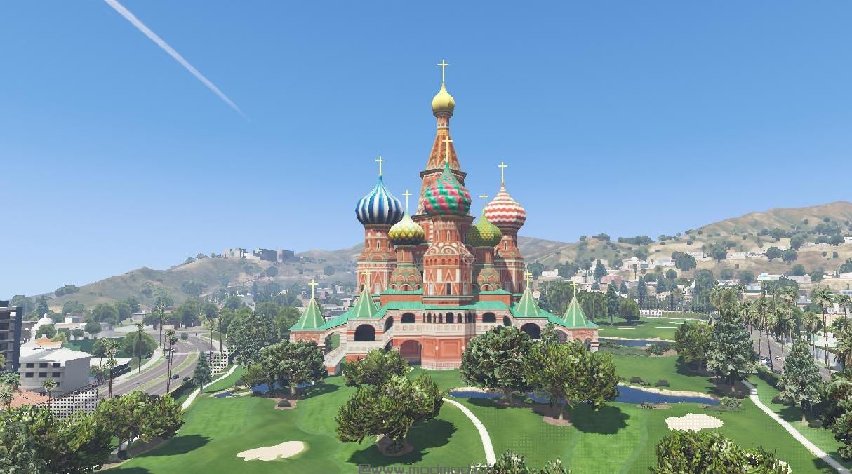 侠盗猎车手5「GTA5」Mod: Basil&rsquo;s cathedral Prop [AddonProps / Map editor]