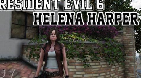 侠盗猎车手5「GTA5」Mod: Resident Evil 6 Helena Harper