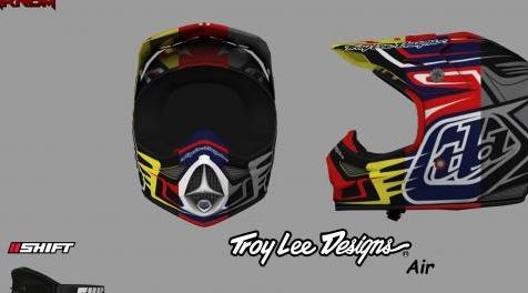 侠盗猎车手5「GTA5」Mod: Troy Lee Designs 2016 Air Helmet - Scratch