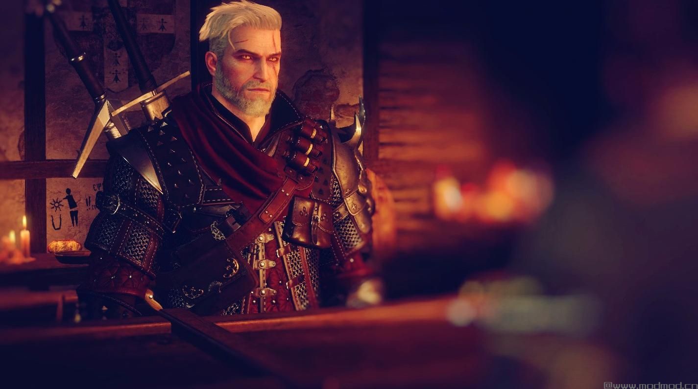 巫师3：狂猎MOD 杰洛特新的短发发型
