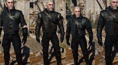 巫师3：狂猎MOD 巫师3狼套重新上色