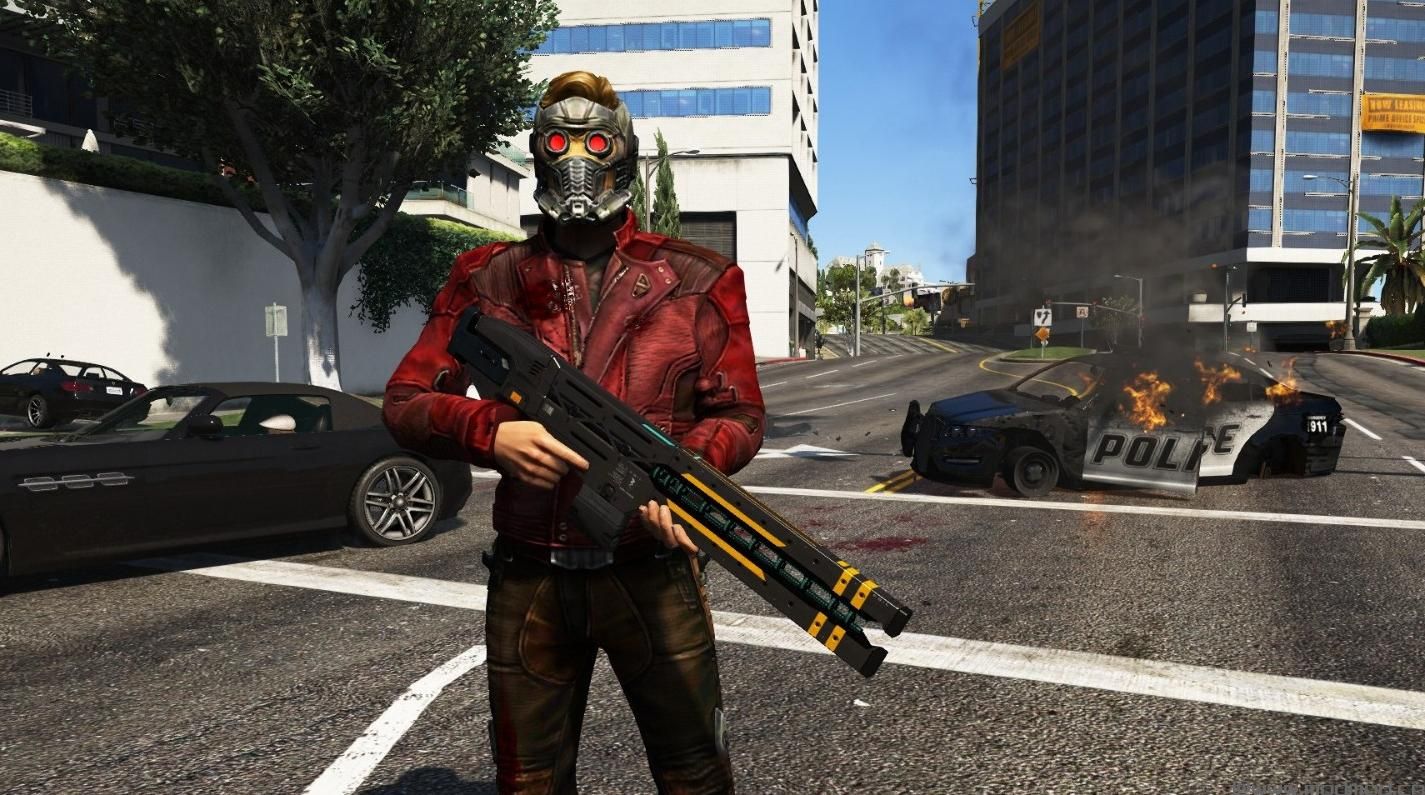 侠盗猎车手5「GTA5」Mod: Star-lord MFF[Add-on Ped]