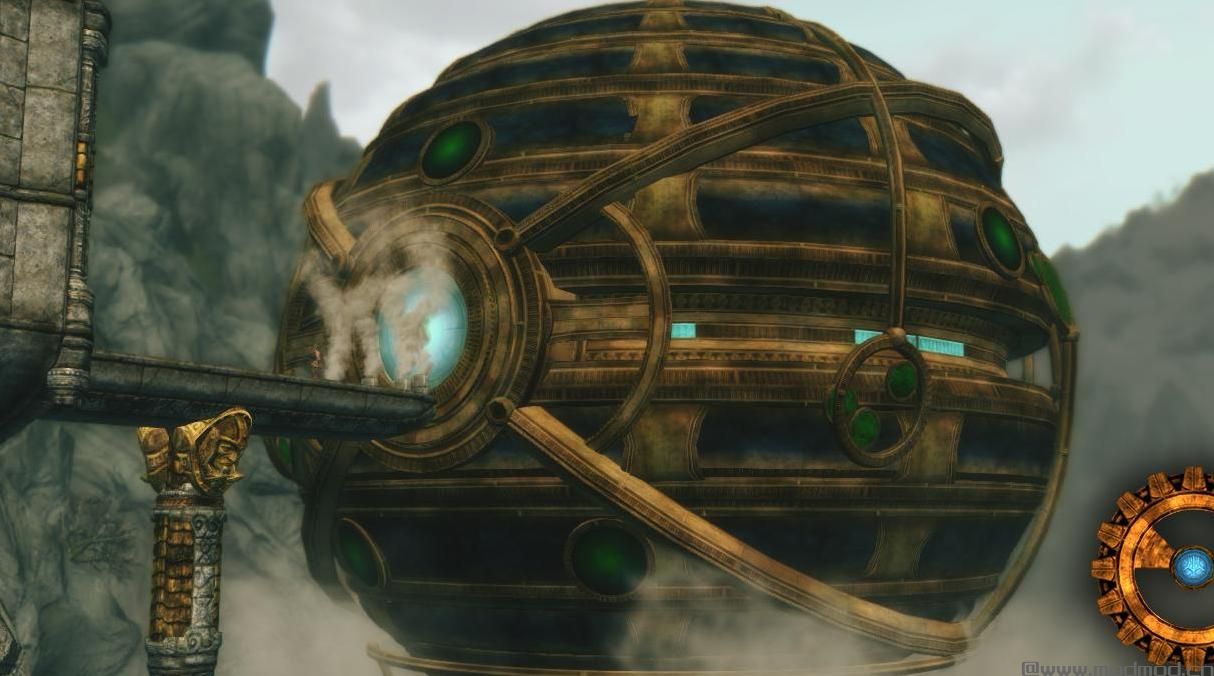 上古卷轴5：重置版MOD AHO  -  Dwemer Ship