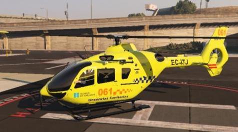 侠盗猎车手5「GTA5」Mod: Helicoptero 061 Galicia