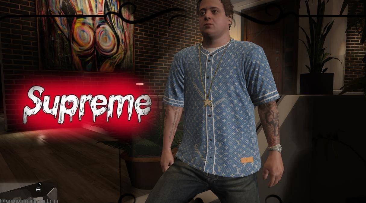 侠盗猎车手5「GTA5」Mod: [HD] Jimmy Supreme x Louis Vuitton & Gucci Jeans