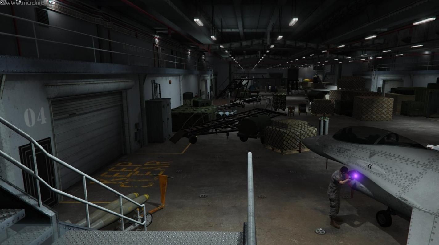 侠盗猎车手5「GTA5」Mod: Survival Carrier with Interior Mod
