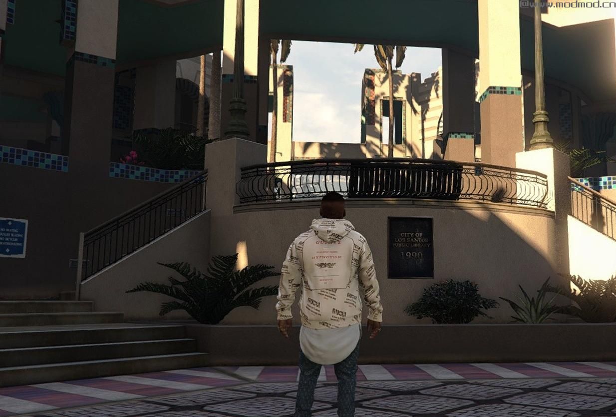 侠盗猎车手5「GTA5」Mod: Gucci Stamp Hoodie