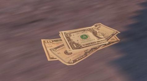侠盗猎车手5「GTA5」Mod: Money Pickup US Dollars