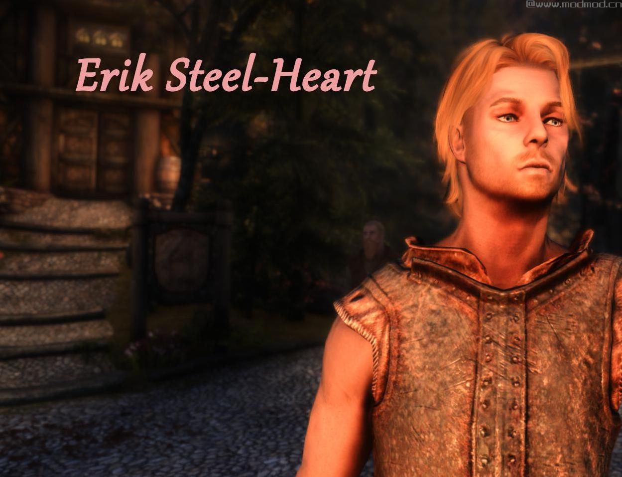 上古卷轴5：重置版MOD 热男性随从 -  Erik Steel-Heart
