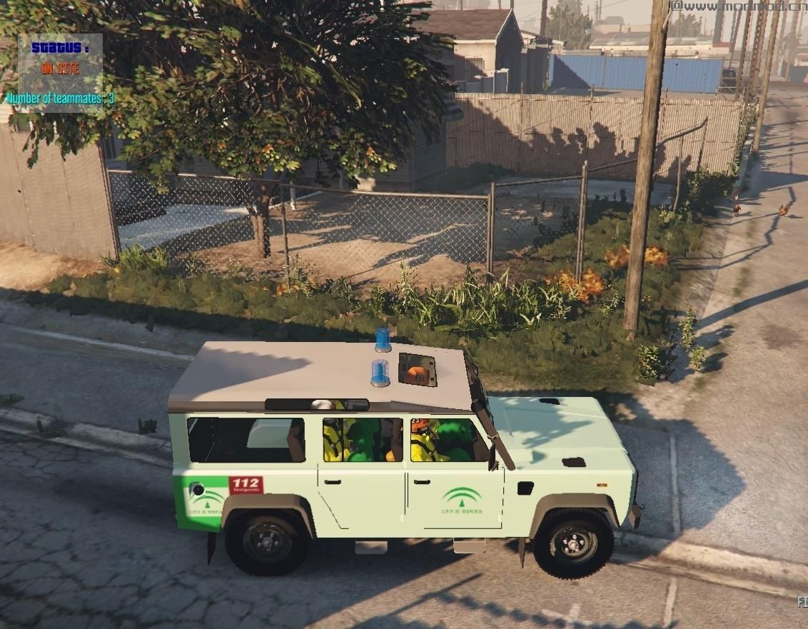 侠盗猎车手5「GTA5」Mod: Ret&eacute;n Forestal INFOCA / Brush Patrol INFOCA
