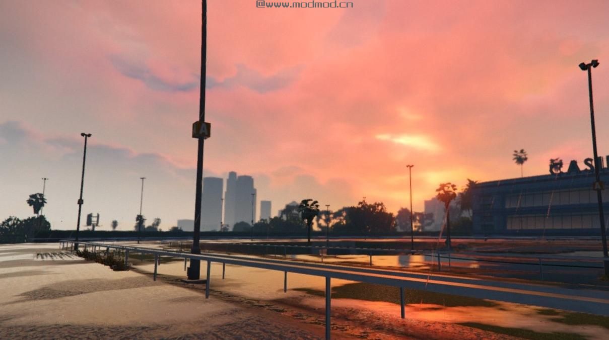 侠盗猎车手5「GTA5」Mod: Perfect Rain, Storm, Clearing weather