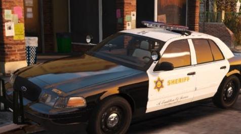 侠盗猎车手5「GTA5」Mod: LASD Ford Crown Victoria