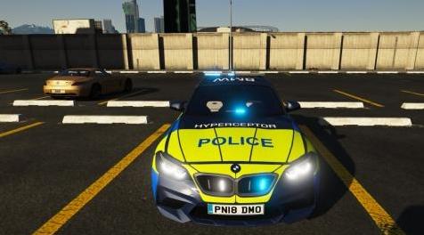 侠盗猎车手5「GTA5」Mod: BMW M2 British &rsquo;Hyperceptor&rsquo; Skin