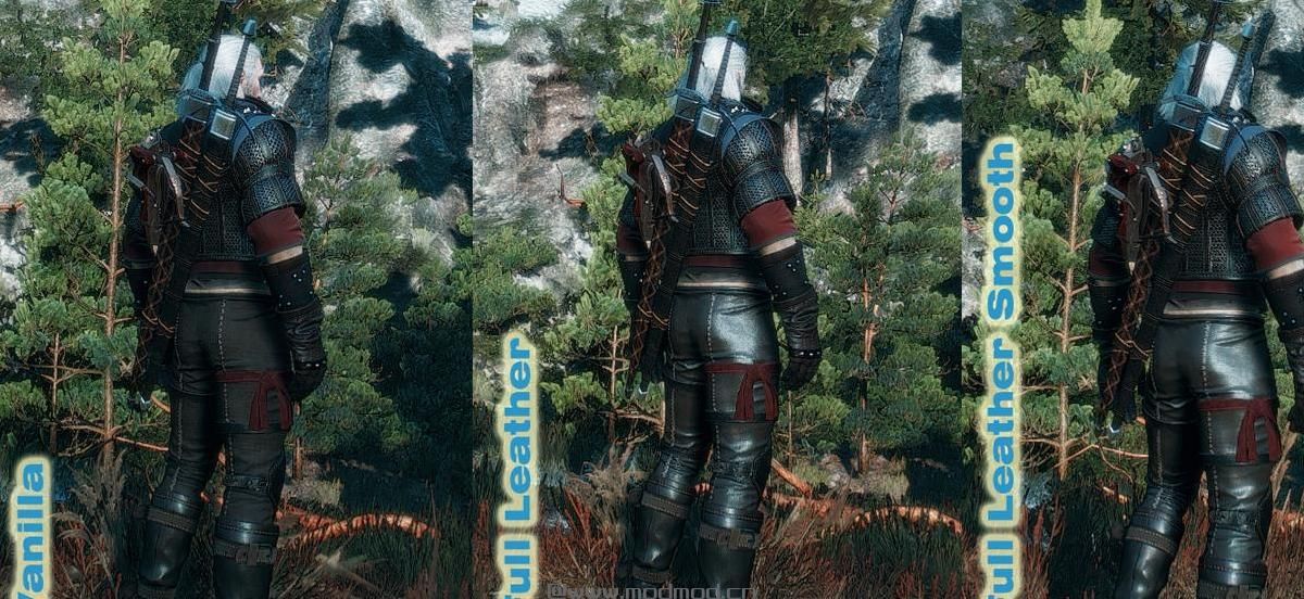 巫师3：狂猎MOD 完整的狼套皮裤