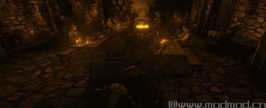 巫师3：狂猎MOD E3蜡烛火焰
