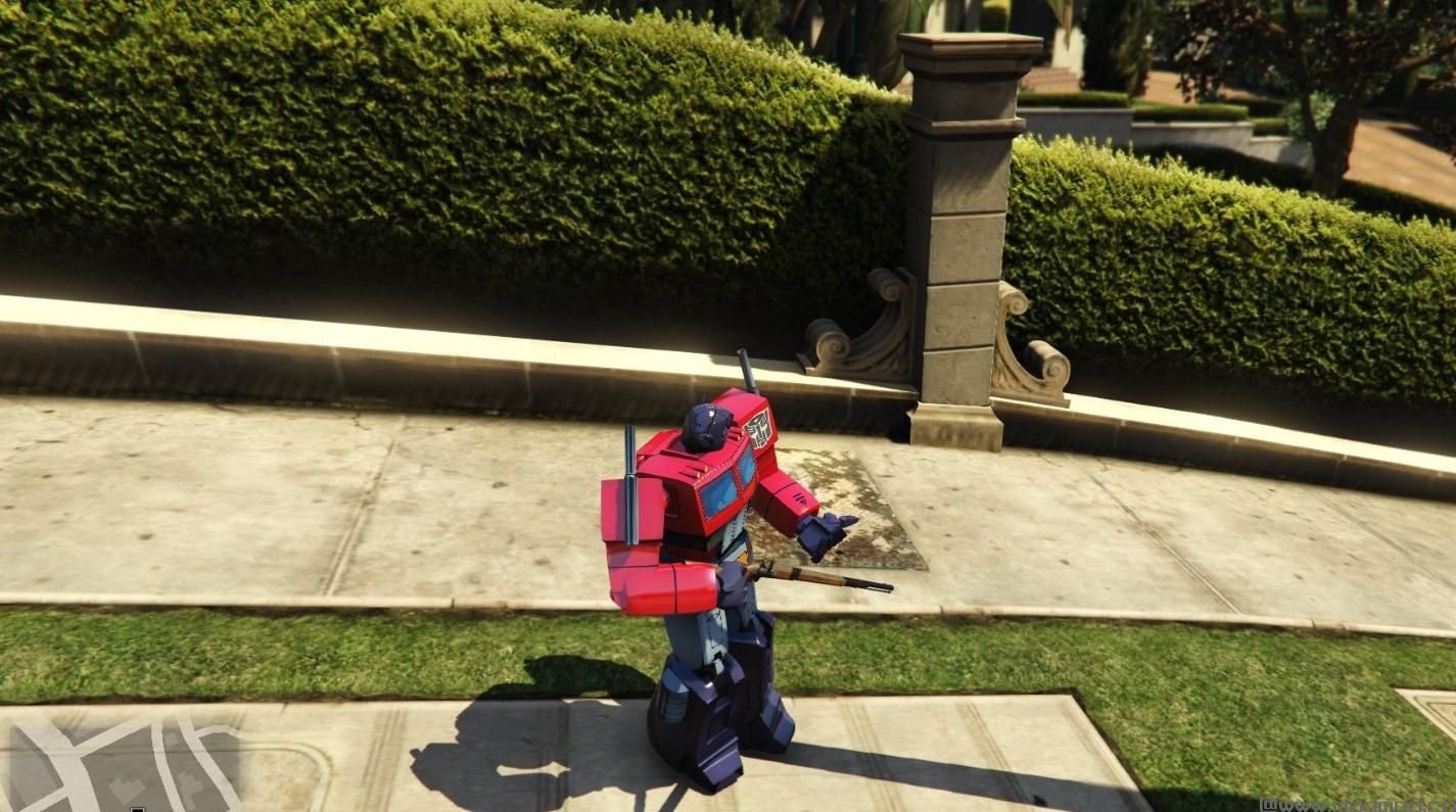侠盗猎车手5「GTA5」Mod: 原版G1擎天柱（又名G1护卫护卫）1984