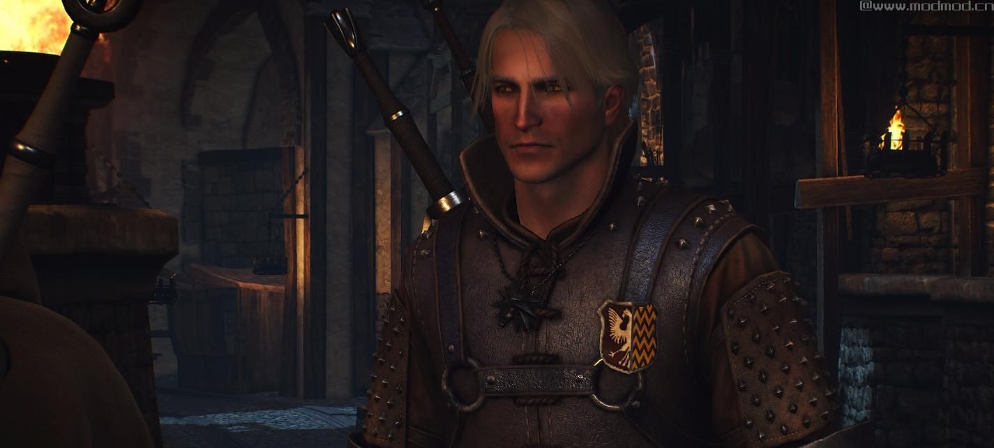巫师3：狂猎MOD 年轻Geralt面部纹理