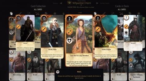 巫师3：狂猎MOD 拟真的昆特牌