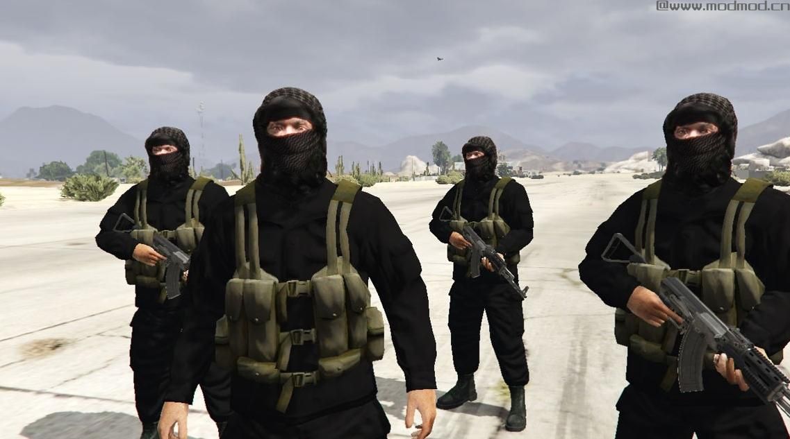 侠盗猎车手5「GTA5」Mod: Gang of mercenaries