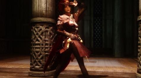 上古卷轴5：天际MOD 转模自黑色沙漠的动态服装米兰&middot;法杜拉