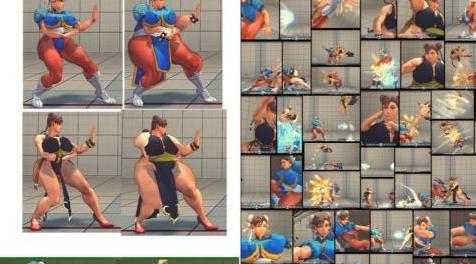 终极街霸4MOD Chun Li Butt Bleast Bbw MOD