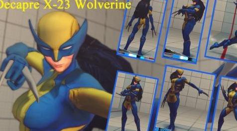 终极街霸4MOD  decapre X 23 Wolverine