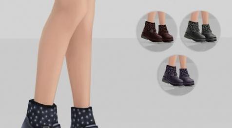 模拟人生4MOD Madlen Leonzio Boots 鞋子