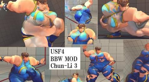 终极街霸4MOD BBW MOD CHUN_LI ver3