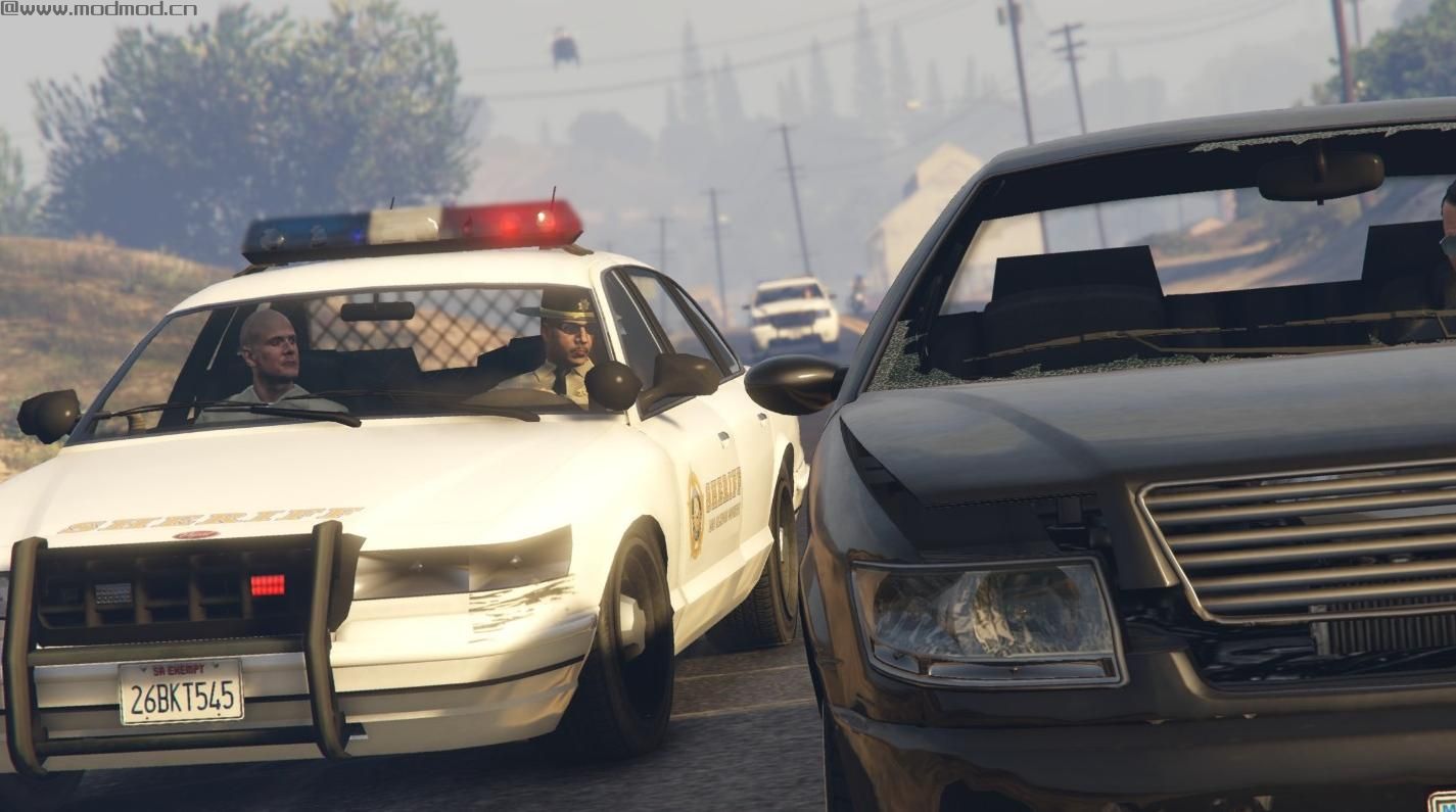 侠盗猎车手5「GTA5」Mod: Vapid Sheriff Cruiser