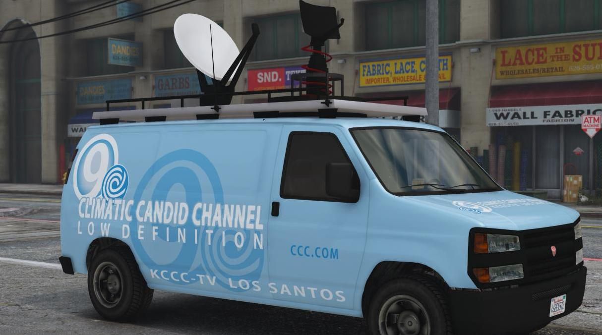侠盗猎车手5「GTA5」Mod:  Bravado Rumpo - Newsvan [Add-On]