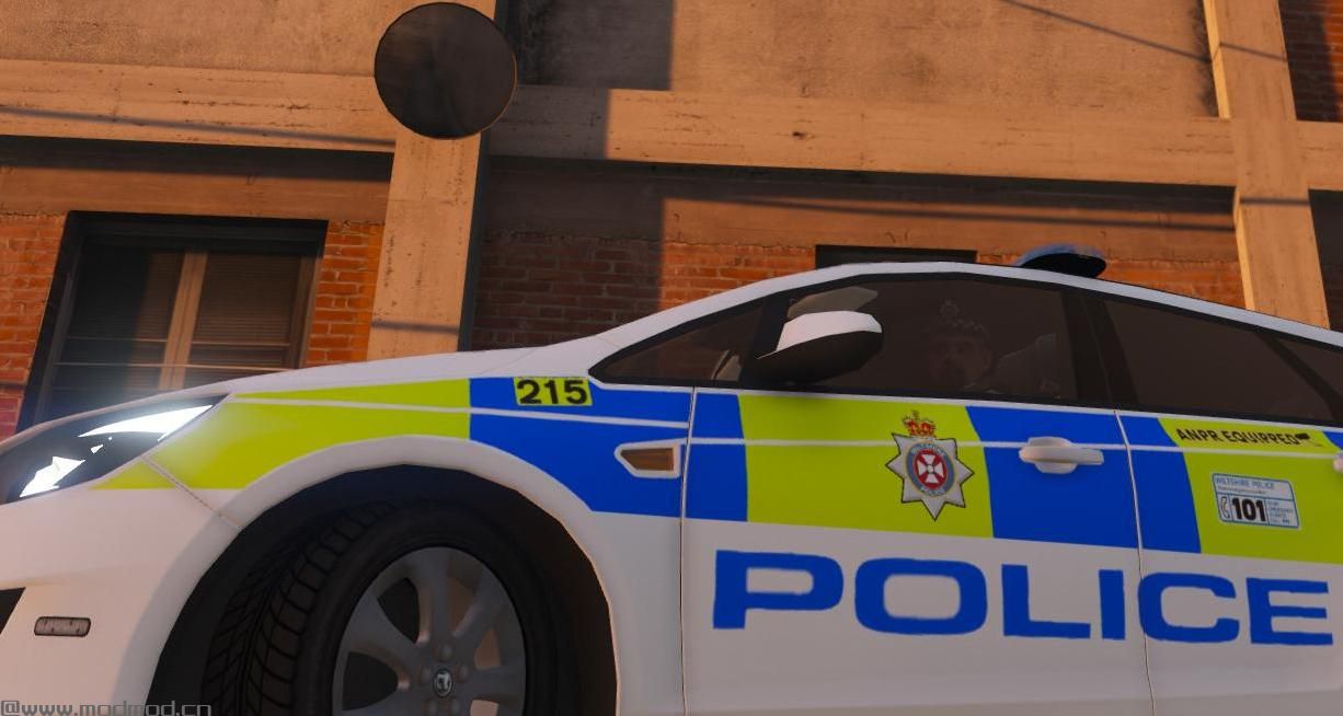 侠盗猎车手5「GTA5」Mod: Wiltshire Police 2013 Vauxhall Astra Estate [ELS]
