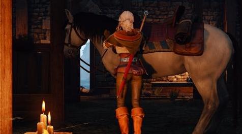 巫师3：狂猎MOD Ciri皮靴,没有高跟鞋