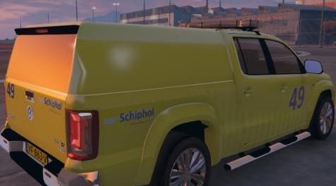 侠盗猎车手5「GTA5」Mod: Volkswagen Amarok Schiphol Airside Operations