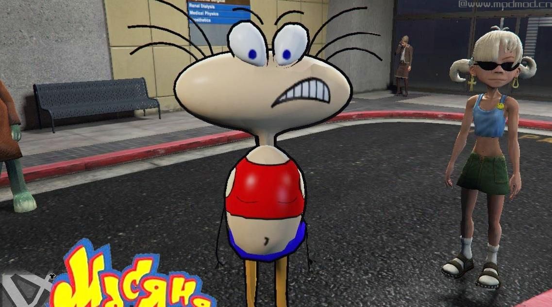 侠盗猎车手5「GTA5」Mod: Советские/Российские мультики (Soviet/Russian cartoons)