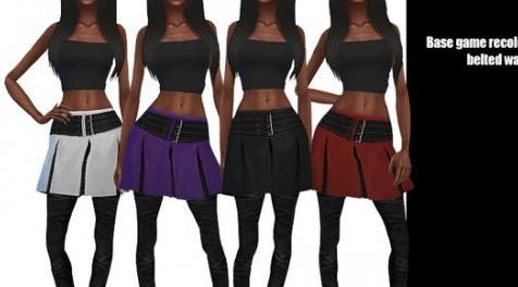模拟人生4MOD JC Chloe Skirts 裙子