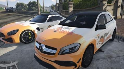 侠盗猎车手5「GTA5」Mod: 梅赛德斯 - 奔驰A 45 AMG / Mercedes-AMG GT R系列