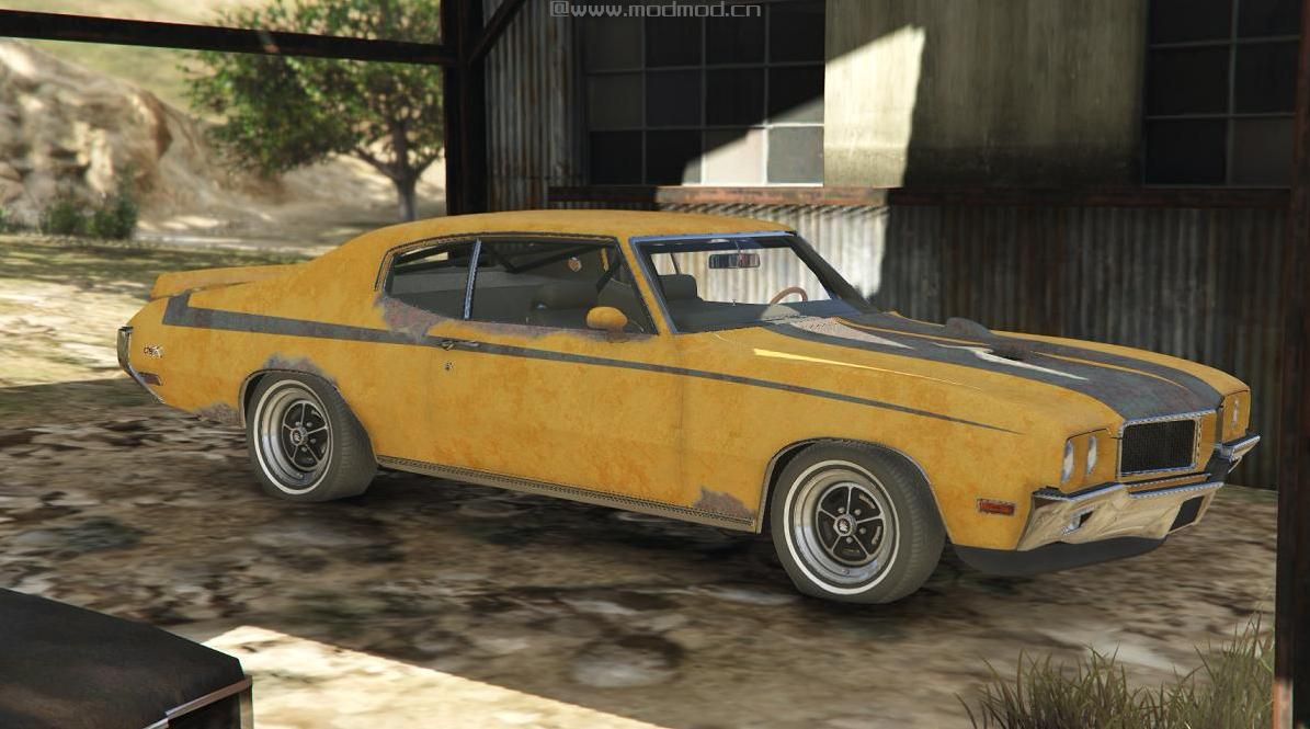 侠盗猎车手5「GTA5」Mod: Barn Find Livery for Sam Mods 70 GSX Stage 1