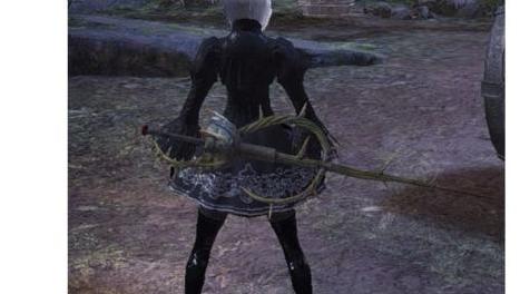 怪物猎人：世界MOD 恐暴片手替换雌火龙片手剑+隐藏盾牌