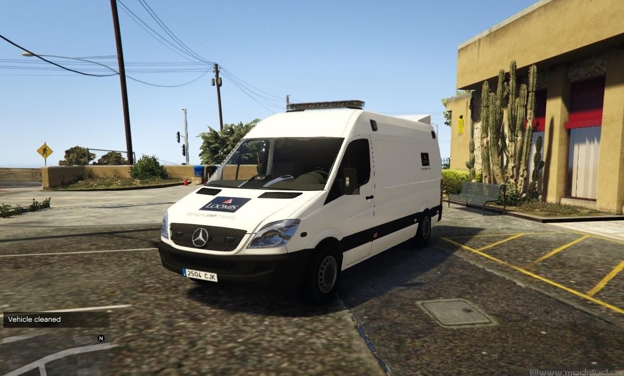 侠盗猎车手5「GTA5」Mod: R1 Swedish Loomis lorry
