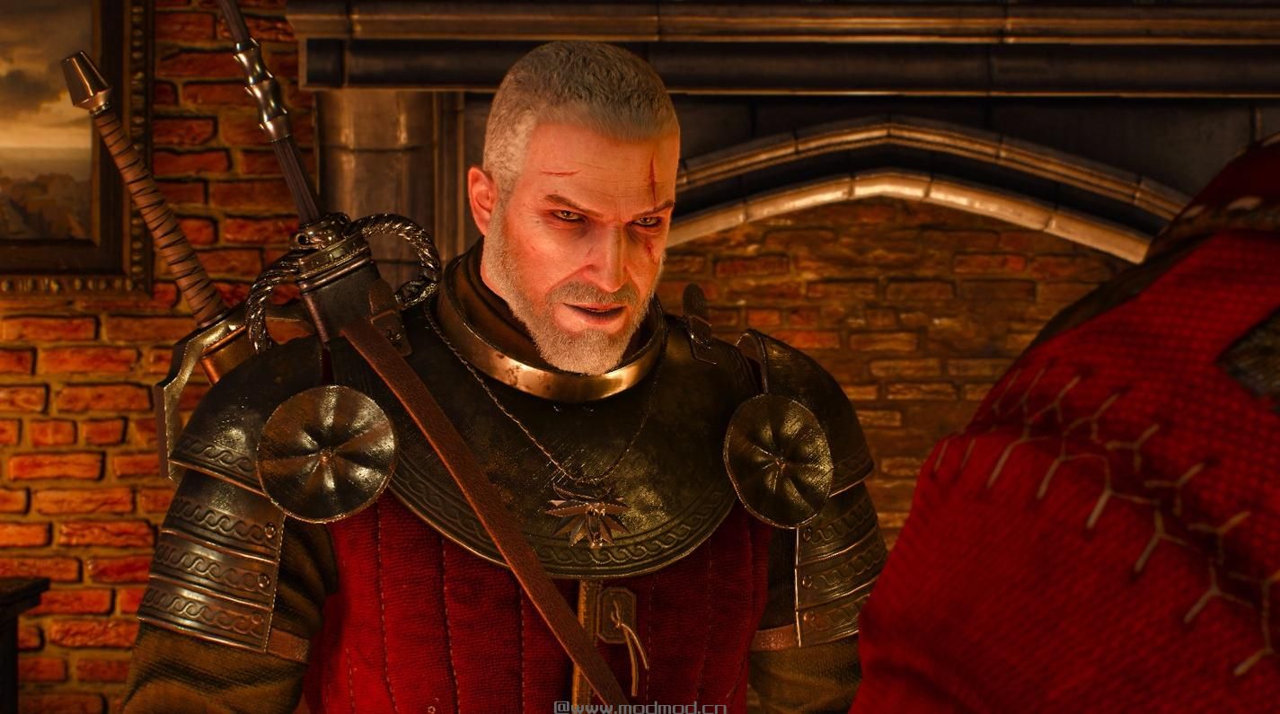 巫师3：狂猎MOD 短发Geralt