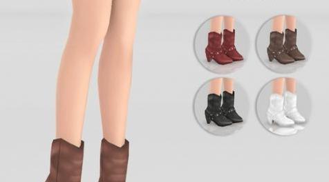 模拟人生4MOD Madlen Erling Boots 鞋子