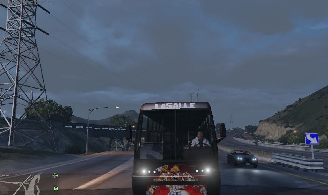 侠盗猎车手5「GTA5」Mod: Coach BUS Team Lasalle