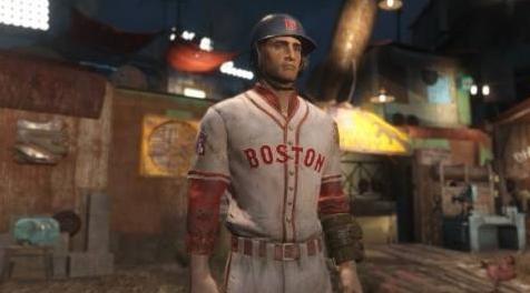 辐射4MOD Boston Baseball Apparel波士顿棒球衣服重置