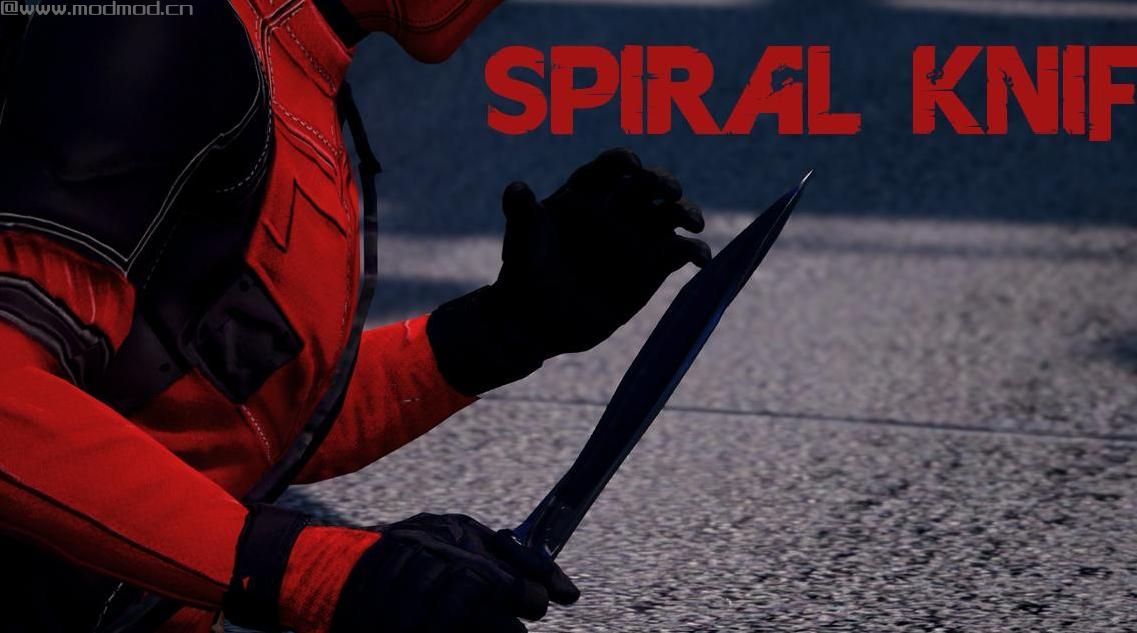 侠盗猎车手5「GTA5」Mod: Spiral Knife