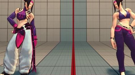 终极街霸4MOD Juri Custom Colors C1 - C2